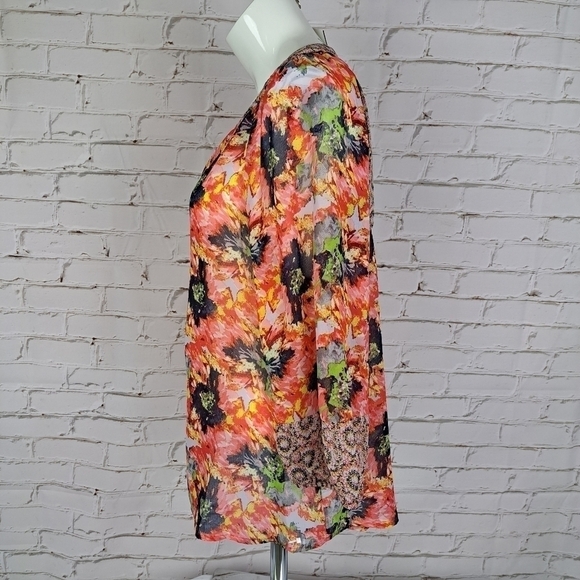FIGUEROA & Flowers Floral Boho Blouse - Picture 4 of 10